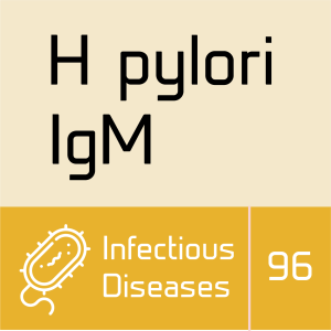 کیت الایز H_PYLORI IgM (96تستی)