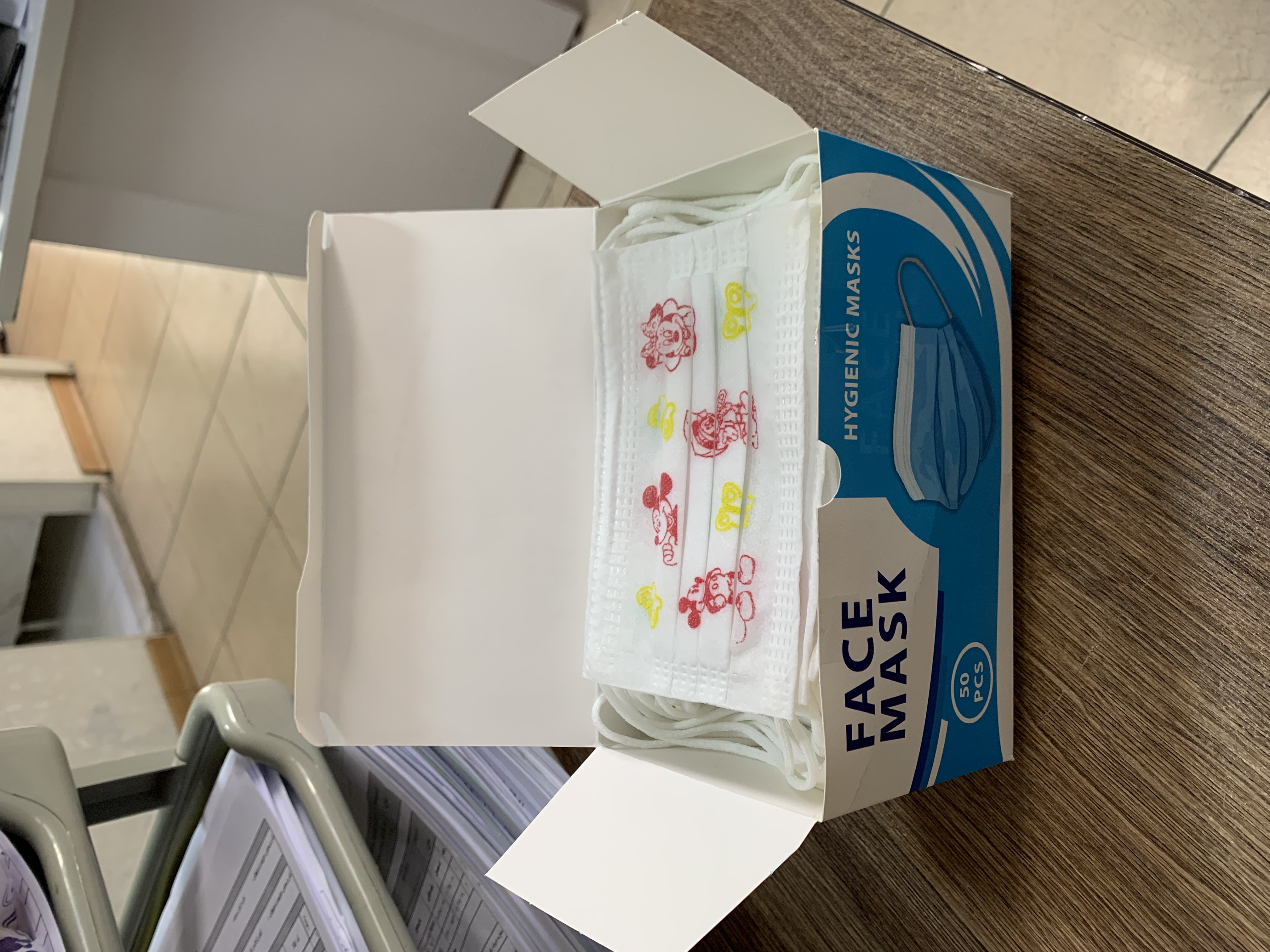 ماسک تنفسی کودک سه لایه